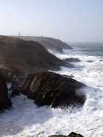 storm at Pendeen, West Penwith, Cornwall